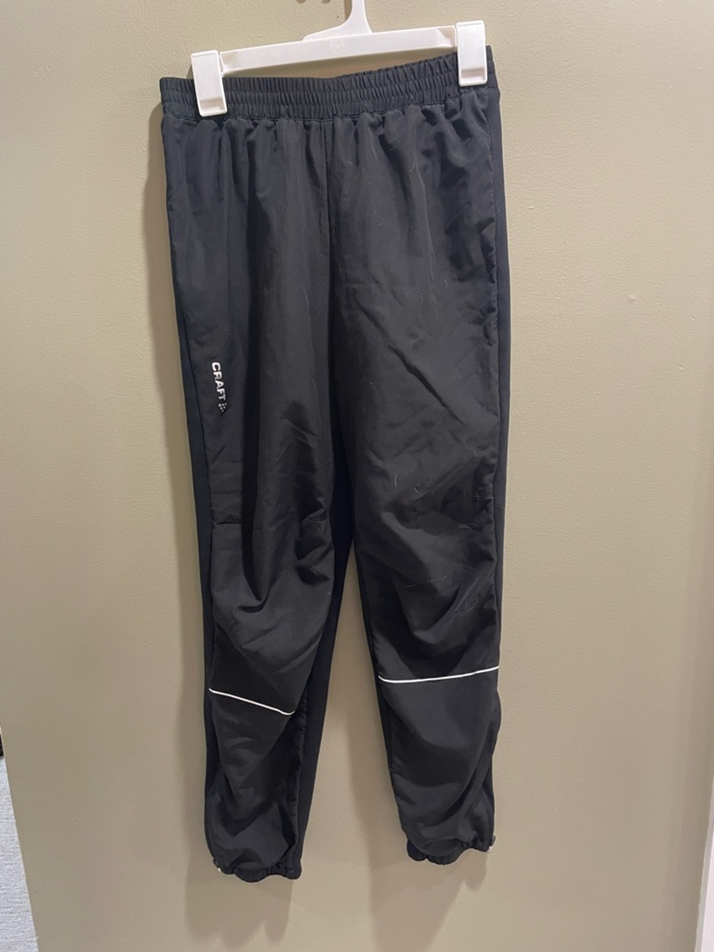 Craft Black Women’s Reflective Trim Track Pants